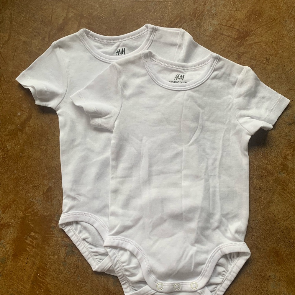 NWOT organic cotton onesies
